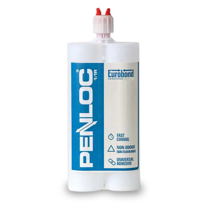 Penloc® 1:1R Non-Odour Non-Flammable, Fast Curing Structural Adhesive 400ml