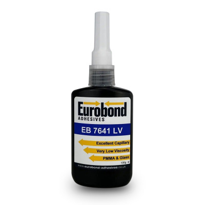 Eurobond EB7641LV Acrylic Plastic Bonding UV Adhesive 100gm