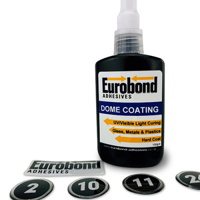 Eurobond UV Dome Coating Adhesive 250gm